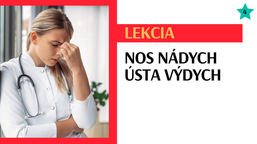 nos nádych ústa výdych