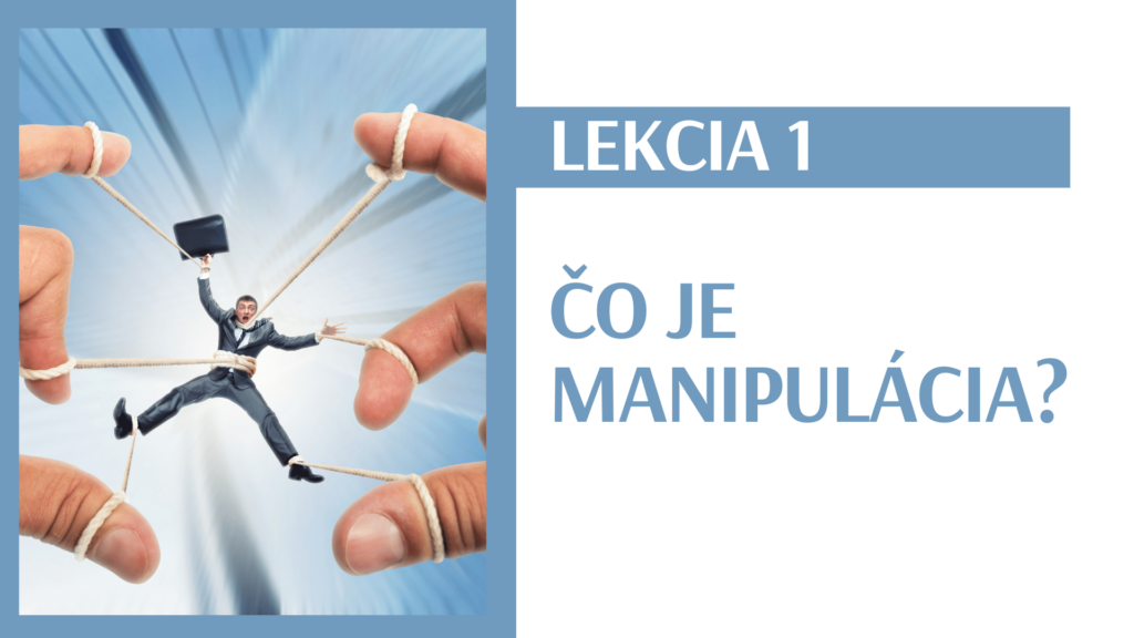 čo je manipulácia